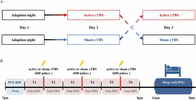 Modulation of brain oscillations by continuous theta burst stimulation ...