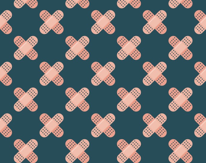 Download Louis Vuitton Monogram Pattern On An Orange Background Wallpaper