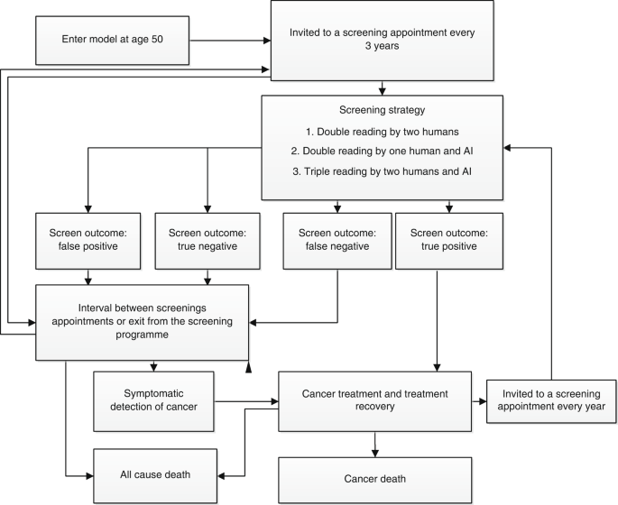 Economic evaluation of artificial intelligence for cancer detection in the UK breast screening programme