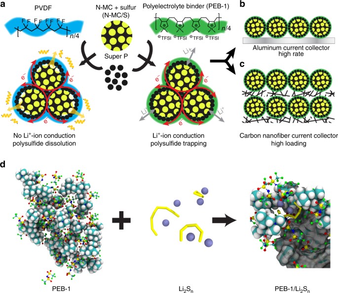 Lithium Ion Battery >> Molecular understanding of polyelectrolyte binders that actively regulate ion transport in ... Lithium Ion Battery >> Molecular understanding of polyelectrolyte binders that actively regulate ion transport in ...
