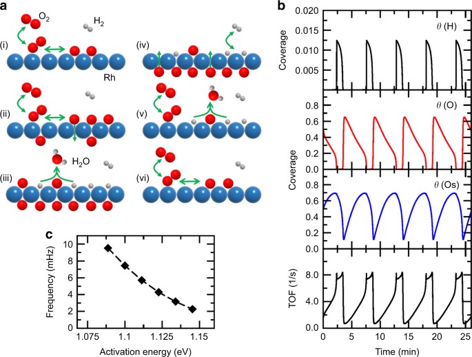 Visualizing catalyst heterogeneity by a multifrequential oscillating
