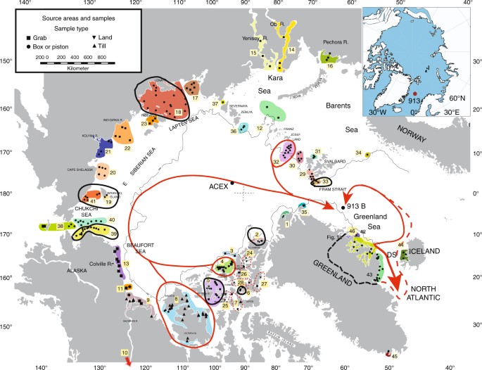 Evidence For Ephemeral Middle Eocene To Early Oligocene Greenland Glacial Ice And Pan Arctic Sea Ice Nature Communications Evidence For Ephemeral Middle Eocene To Early Oligocene Greenland Glacial Ice And Pan Arctic Sea Ice Nature Communications