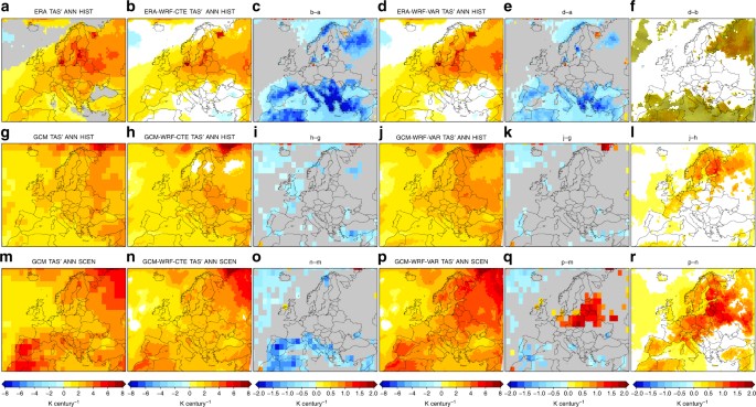 Impact Of Evolving Greenhouse Gas Forcing On The Warming Signal In Regional Climate Model Experiments Nature Communications Impact Of Evolving Greenhouse Gas Forcing On The Warming Signal In Regional Climate Model Experiments Nature Communications