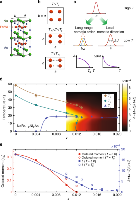 local orthorhombic lattice distortions