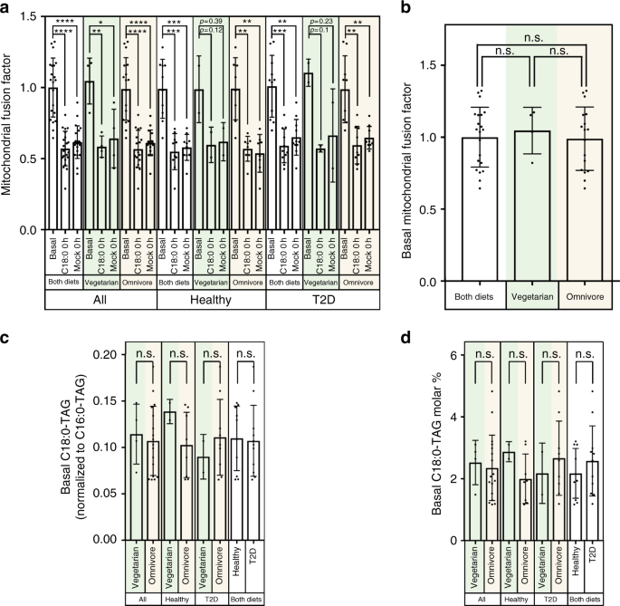 dietary stearic acid regulates mitochondria in vivo in humans