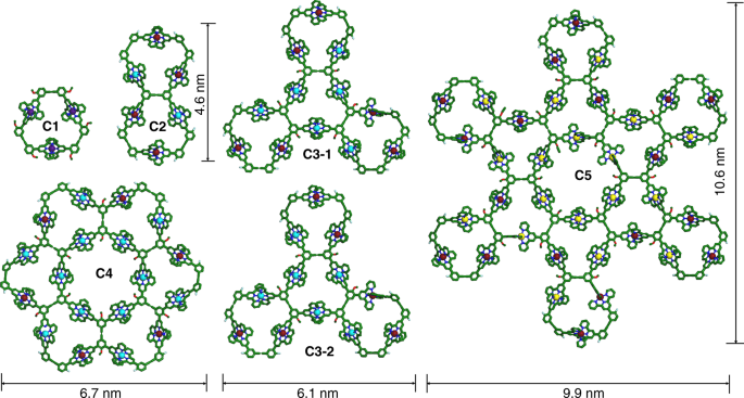 Self Assembly Of Polycyclic Supramolecules Using Linear Metal Organic Ligands Nature Communications Self Assembly Of Polycyclic Supramolecules Using Linear Metal Organic Ligands Nature Communications