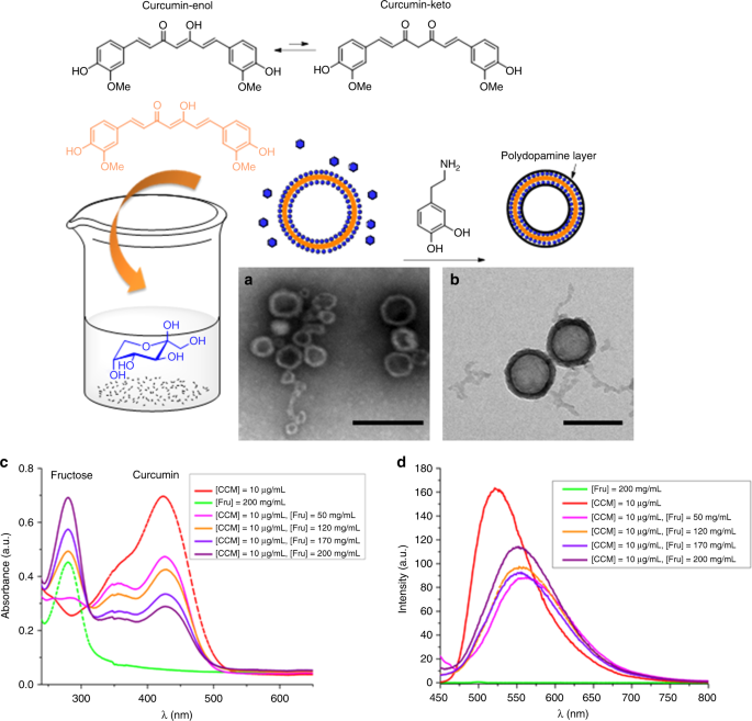 Just add sugar for carbohydrate induced self-assembly of curcumin | Nature  Communications