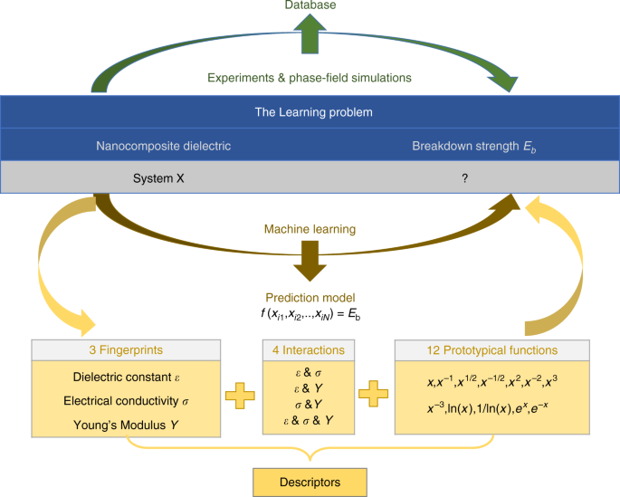 Phase-field modeling and machine learning of electric-thermal ...