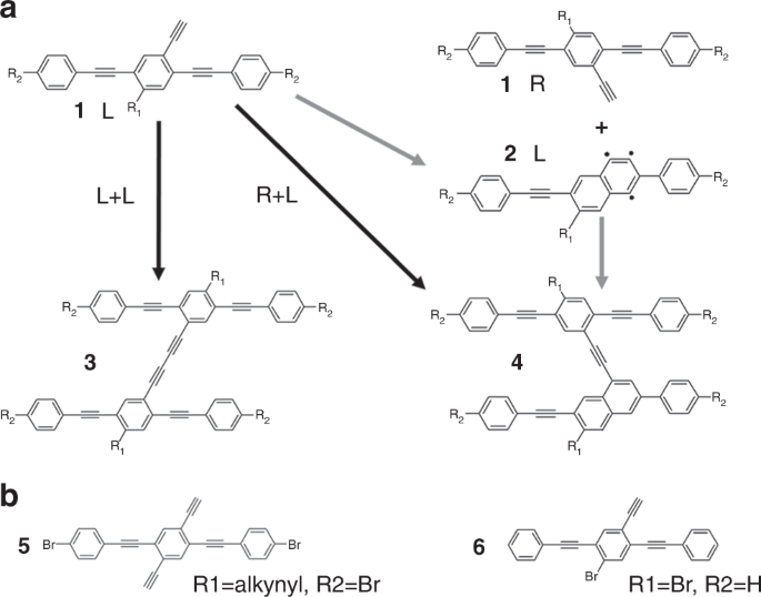 Reaction Selectivity Of Homochiral Versus Heterochiral Intermolecular Reactions Of Prochiral Terminal Alkynes On Surfaces Nature Communications