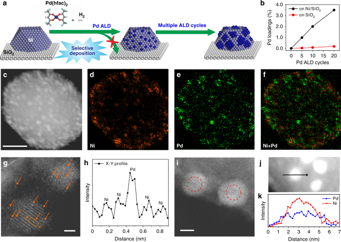 Quasi pd1ni single-atom surface alloy catalyst enables hydrogenation of nitriles to secondary amines