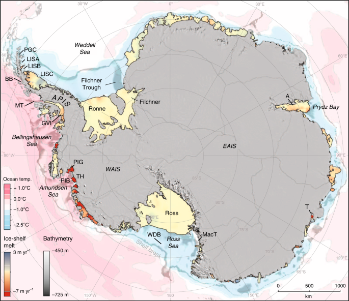 Ice floes, ice sheets and the sea « World Ocean Review