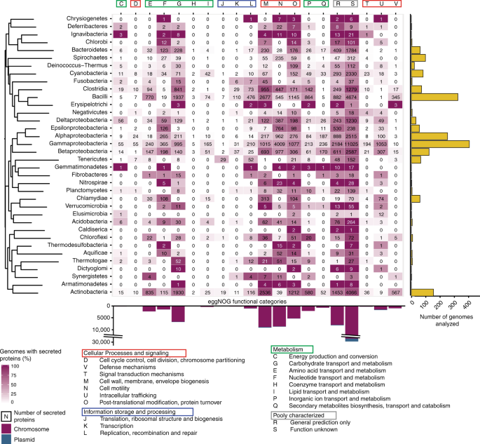 Community Diversity And Habitat Structure Shape The Repertoire Of Extracellular Proteins In Bacteria Nature Communications