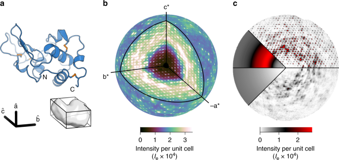 Diffuse X Ray Scattering From Correlated Motions In A Protein Crystal Nature Communications