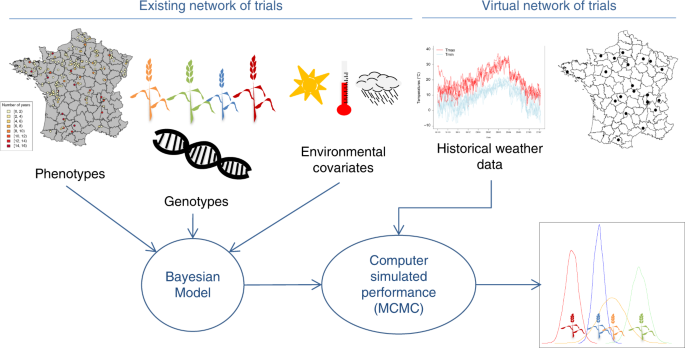 A data-driven simulation platform to predict cultivars' performances under  uncertain weather conditions | Nature Communications