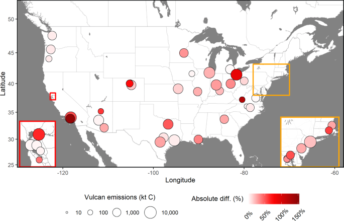 Under-reporting of greenhouse gas emissions in U.S. cities 