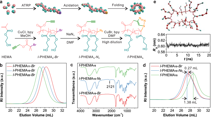 Polymer Cyclization For The Emergence Of Hierarchical Nanostructures Nature Communications