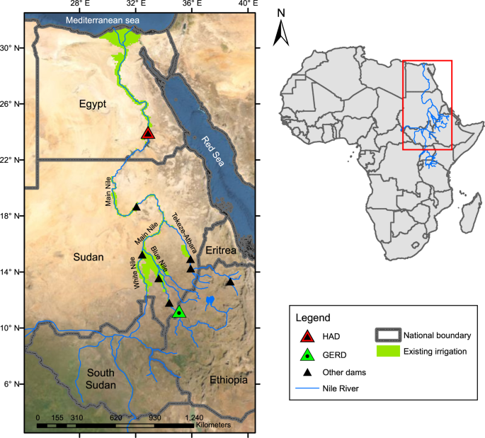 Collaborative management of the Grand Ethiopian Renaissance Dam increases  economic benefits and resilience | Nature Communications