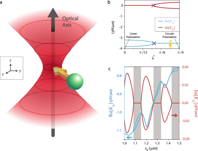 Non Hermitian Physics For Optical Manipulation Uncovers Inherent Instability Of Large Clusters Nature Communications