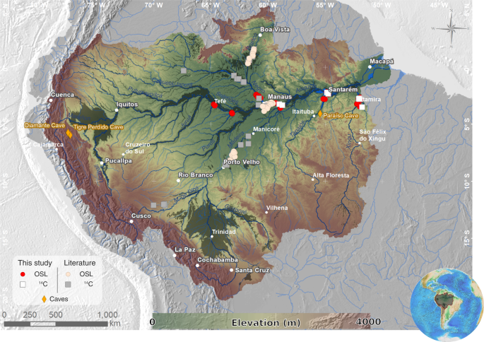 Rainfall and sea level drove the expansion of seasonally flooded habitats  and associated bird populations across Amazonia | Nature Communications