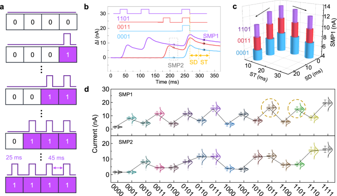 In-sensor reservoir computing system for latent fingerprint