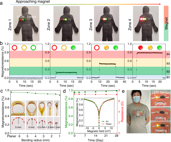 Flexible Magnetic Field Nanosensors for Wearable Electronics: A Review