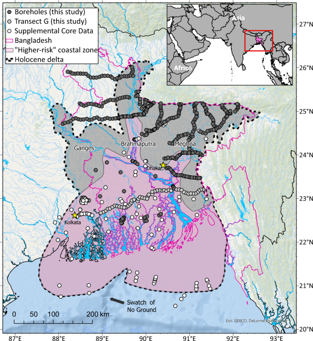 Sediment delivery to sustain the Ganges-Brahmaputra delta under ... - Nature.com