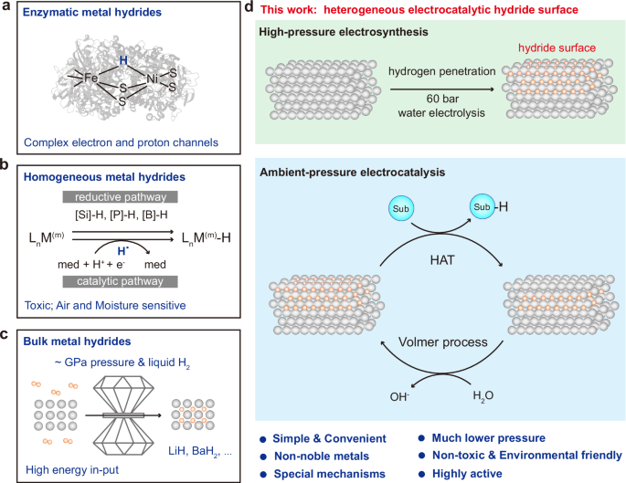 Advancements in Sustainable Hydrogen Transfer through Heterogeneous Metal Hydride Surfaces