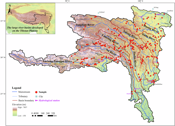 Refined weathering CO2 budget of the Tibetan Plateau strongly modulated by  sulphide oxidation | Nature Communications