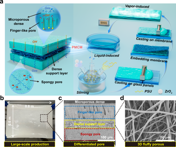 Innovative Development of High-Performance Membranes for Alkaline Water Electrolysis