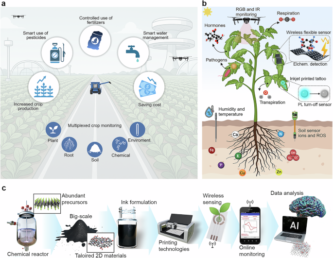 Printing technologies for monitoring crop health | Nature Communications