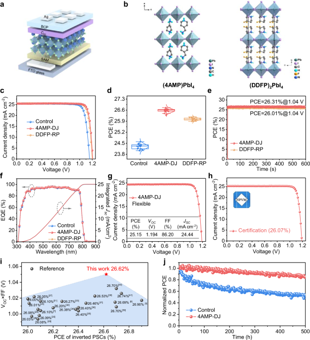 Photo: Nature Ferroelectric Decoration and the Efficiency Limit