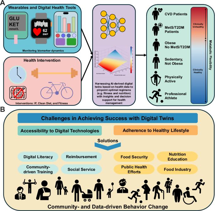 Optimizing metabolic health with digital twins