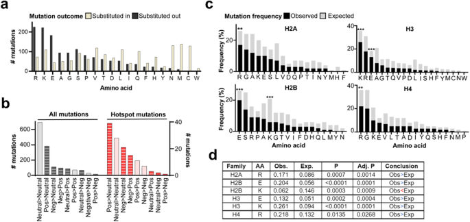 Pan-cancer atlas of somatic core and linker histone mutations