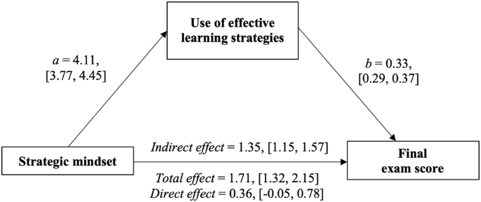 A strategic mindset predicts and promotes effective learning and academic performance