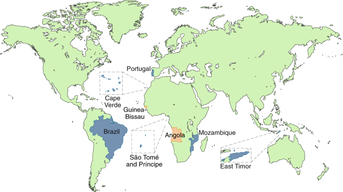 Political Map of Portugal - Nations Online Project