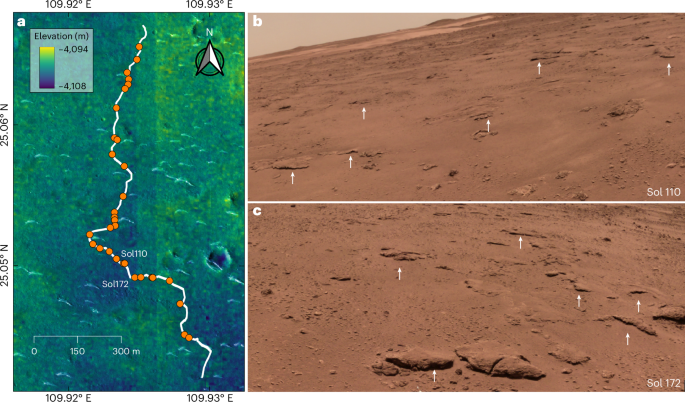 Zhurong Rover Discovers Recent Evaporite Deposits on Mars