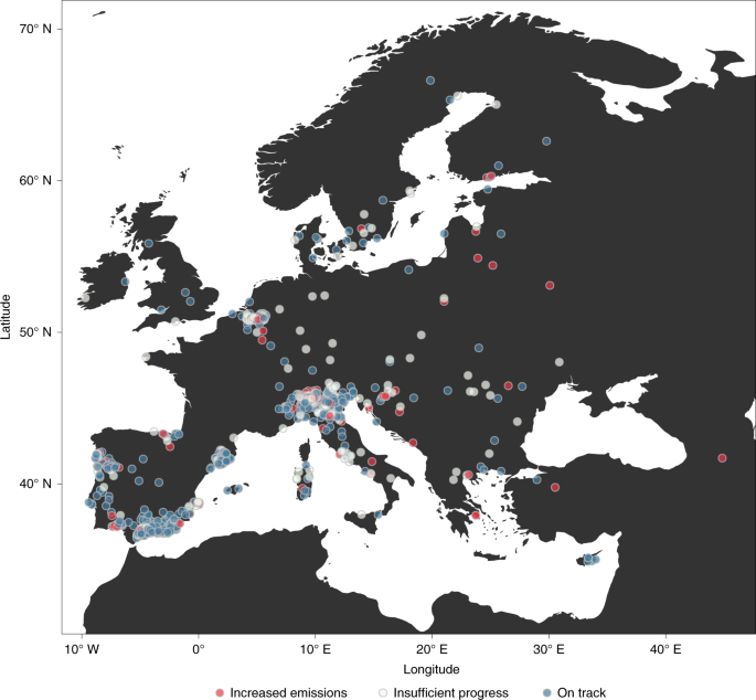 Performance Determinants Show European Cities Are Delivering On Climate Mitigation Nature Climate Change Performance Determinants Show European Cities Are Delivering On Climate Mitigation Nature Climate Change