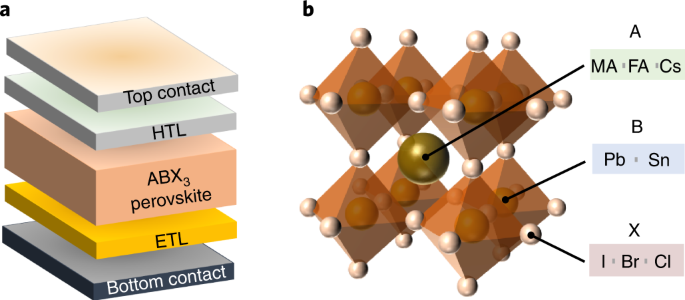 Advances and challenges in understanding the microscopic  structure–property–performance relationship in perovskite solar cells |  Nature Energy