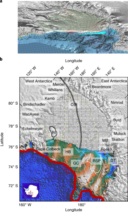 Directions To Ross From My Location Ross Ice Shelf Response To Climate Driven By The Tectonic Imprint On  Seafloor Bathymetry | Nature Geoscience