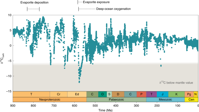Unique Neoproterozoic Carbon Isotope Excursions Sustained By