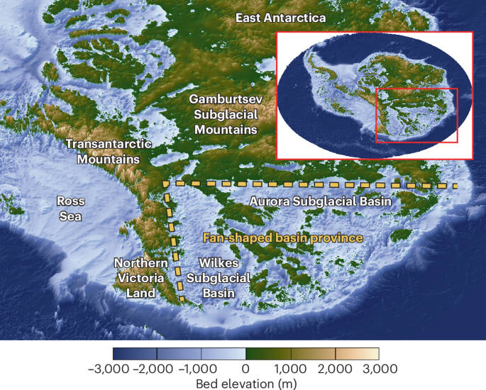 Vast Hidden Geological Structure Discovered Beneath East Antarctica