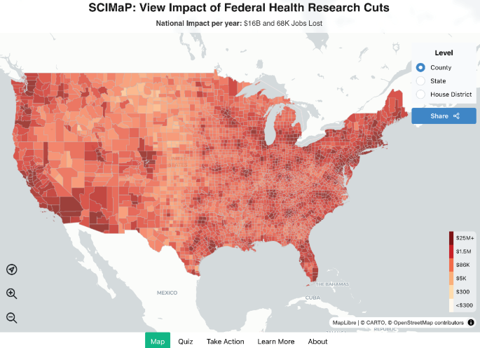 NIH indirect cost cuts will affect the economy and employment - Nature Human Behaviour