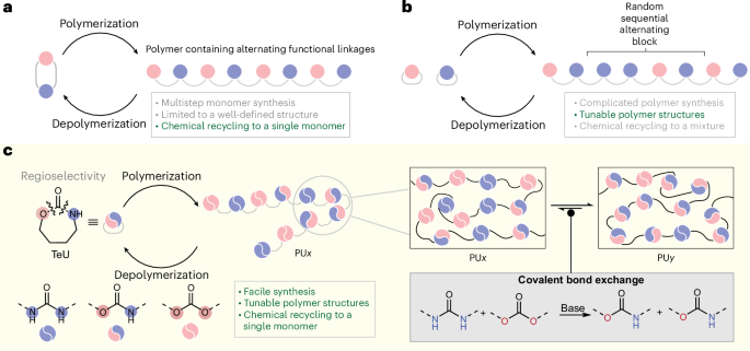 Diverse polymers with chemical recyclability via regioirregular polymerization of a single monomer - Nature Materials