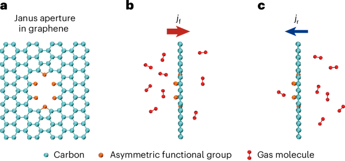 nature.com - An &aring;ngstr&ouml;m-scale Janus aperture as a gas flow rectifier - Nature Materials