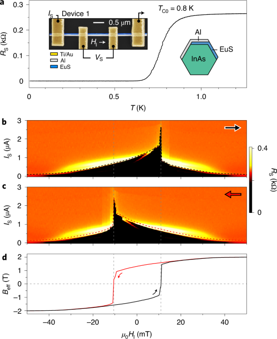 Zero-bias peaks at zero magnetic field in ferromagnetic hybrid nanowires