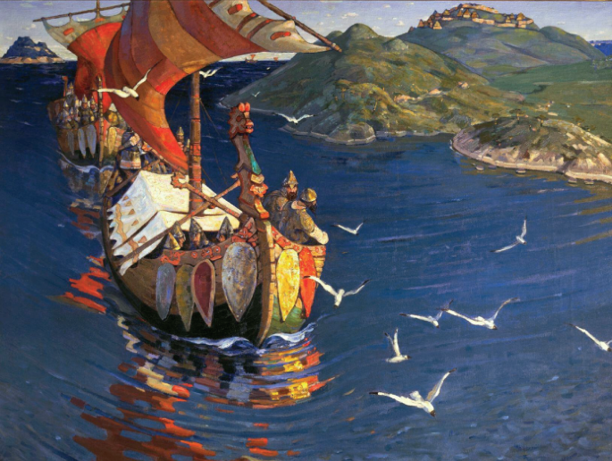 Depictions of fluid phenomena in art