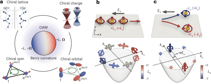 Interplay of orbital angular momentum and chirality | Nature Physics