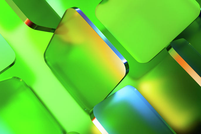 Engineering disorder for luminous glasses