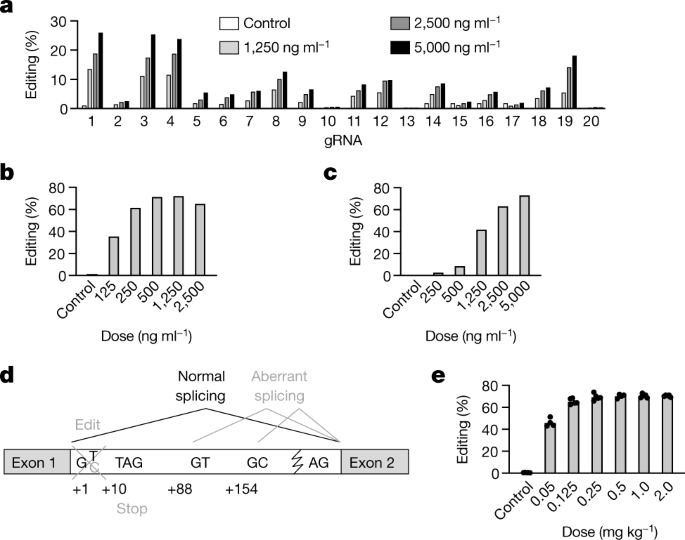                               Nature                          volume  593, pages  429–434 (2021 )Cite this article                      Gene-editi