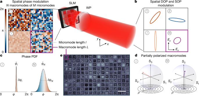 Engineering Light Polarization Degrees of Freedom via Phase-Only SLM